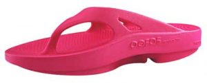 OOFOS Footwear pink thong