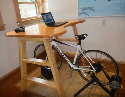 Bicycle Desk