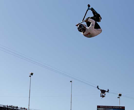  Scooter backflip at the Nitro World Games