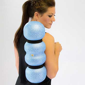 Rollga Dynasty Foam Roller with carrying strap