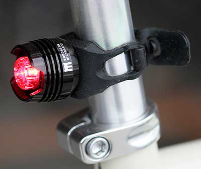 Brooklyn Bicycle Co. Downtown Bike Lights rear red LED