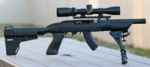 Ruger Charger + Adaptive Tactical Stock + KAK Mod