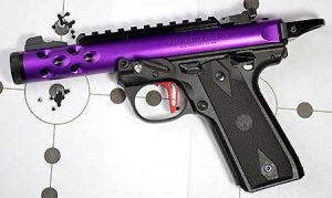 My Wife’s Purple Ruger Mark IV 22/45 Lite