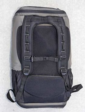Copper Basin Takedown Firearm Backpack – Discreet Rifle Carry Pack, Fleece-Lined, Non-Military Design (Black/Gray)