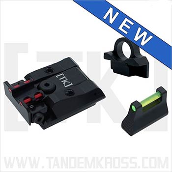 Eagle Eye Fiber Optic Sights now available for Taurus TX22 from TandemKross