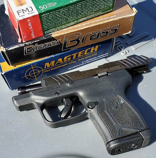 Only the best ammo for Ruger's new LCP MAX 10+1 .380 Auto :)