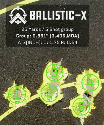 My results with the Volquartsen's VF-6 Lightweight Barrel on a custom 22 Charger