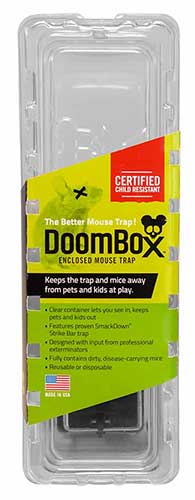 DoomBox Enclosed Mouse Trap from Clamtainer