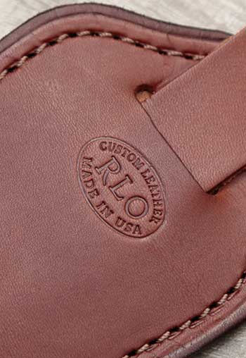RLO Custom Leather stamp of approval
