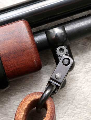 RLO Custom Leather front sling mount on my Henry Classic Lever Action .22 Magnum