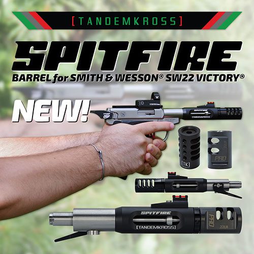 TandemKross Spitfire Barrel for the S&W SW22 Victory