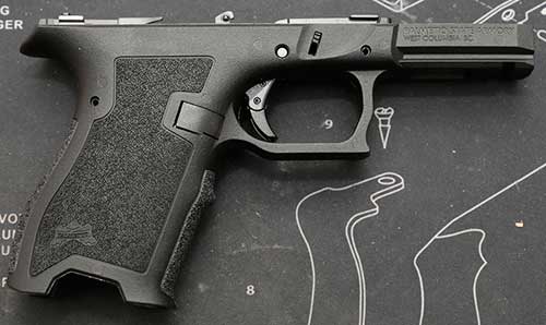The Dagger, a Gen 3 Glock 19 compatible polymer pistol frame from Palmetto State Armory