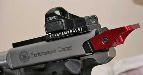 TandemKross Shadow Mount V2.0 on the S&W Performance Center SW22 Victory