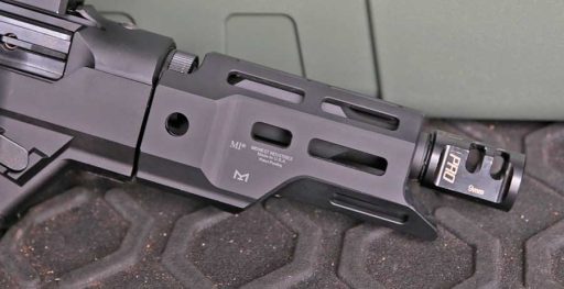 Midwest Industries Ruger Charger 4.875" M-LOK Handguard 