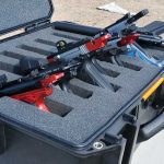 Pelican's V550 Vault Equipment Case loaded up with some rimfire pistols
