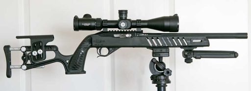 Custom rifle in the new Luth MCA-22 Chassis for the Ruger 10/22 and clones
