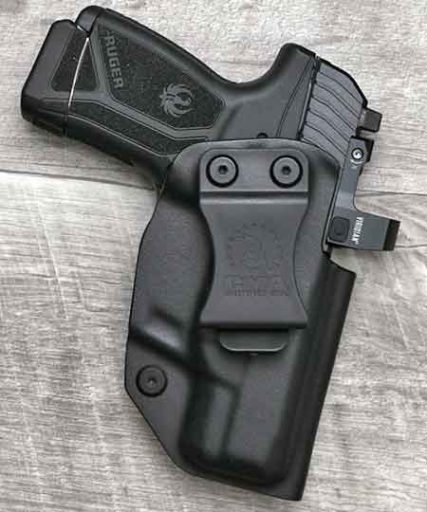 CYA Supply Co. Base holster for the Ruger MAX-9 with optic