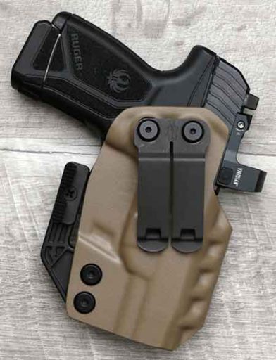 CYA Supply Co. Ridge holster for the Ruger MAX-9 with optic