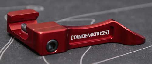 Accelerator Thumb Ledge for Pistols, from TandemKross (Available in black as well)