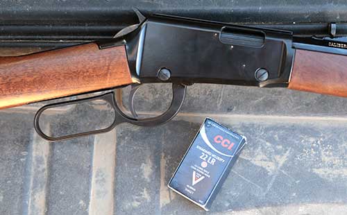 Best friends: CCI SV and the Henry Frontier Threaded Barrel Lever Action.