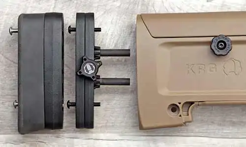 Installation of the KRG Bravo chassis Rimfire Tool-Less LOP.