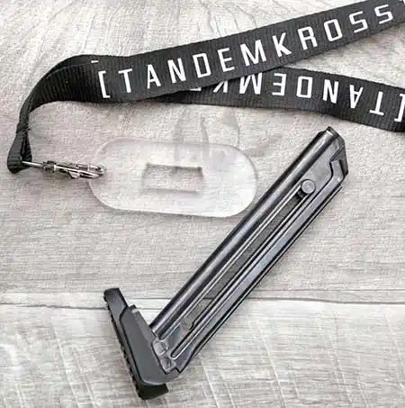 Loading Tool and Lanyard for single stack .22LR magazines from TandemKross