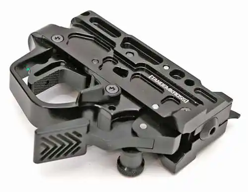 Fireswitch magazine release on the TandemKross Manticore Trigger.