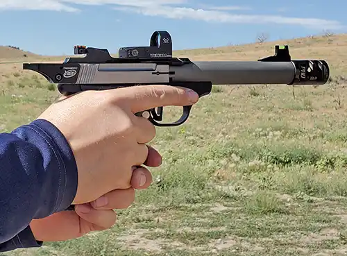 Range time with the Marksman Sight System for the Browning Buck Mark.