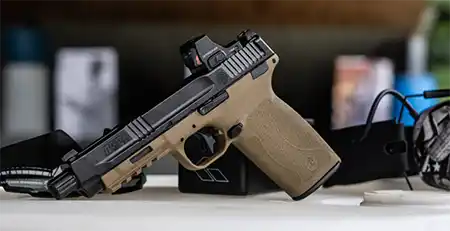 Smith & Wesson® M&P® 5.7 Series now available in FDE.