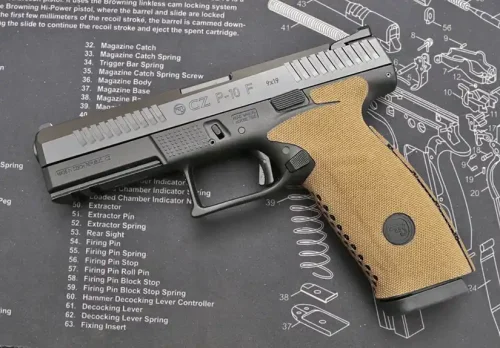 Combat Textiles Grip for the CZ P10F
