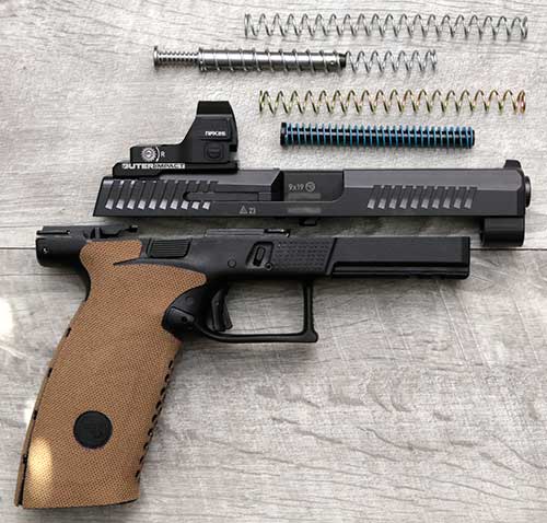 DPM Systems Mechanical Recoil Reduction System for the CZ P10F.