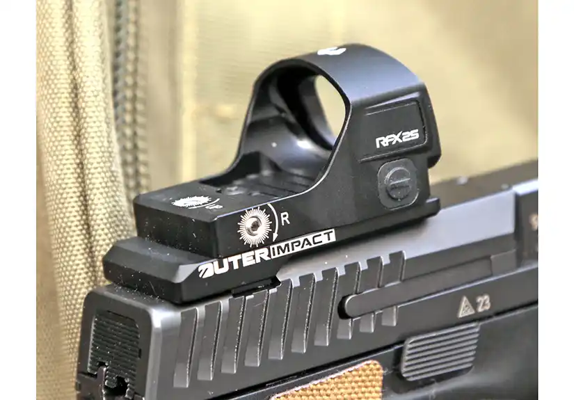 Outer Impact Optic Mount for the CZ P-10 Series Pistols
