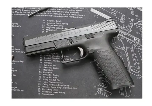 Overwatch Precision FALX Trigger for the CZ P10 Series Pistols
