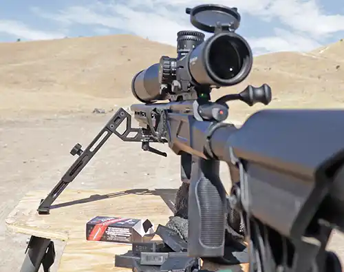 Range time with the Mystic Precision MPOD Bipod.