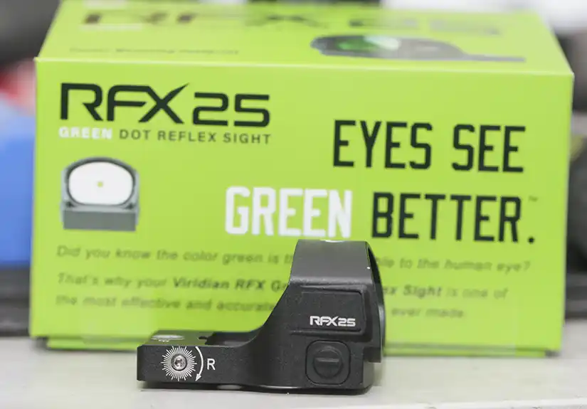 Viridian RFX25 Green Dot Reflex Sight