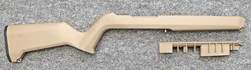 Magpul MOE X-22 Stock with included extra barrel tray. MOE X22