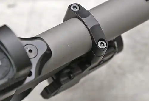 Performance Services LLC Browning Buck Mark under-barrel rail top view. 