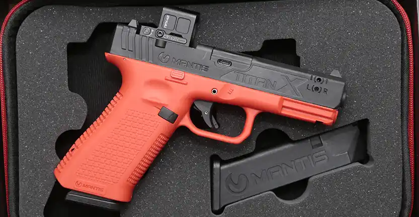 Mantis TitanX dry fire laser training pistol Hands-On Review