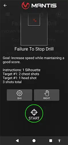 Mantis TitanX Drills screenshot. 