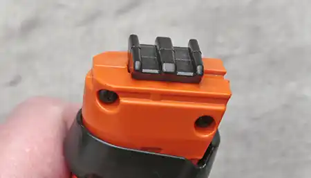 DryFireMag comes equipped with a small rail section on the base. 