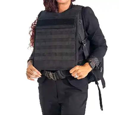 Bodyguard Switchblade bulletproof backpack.