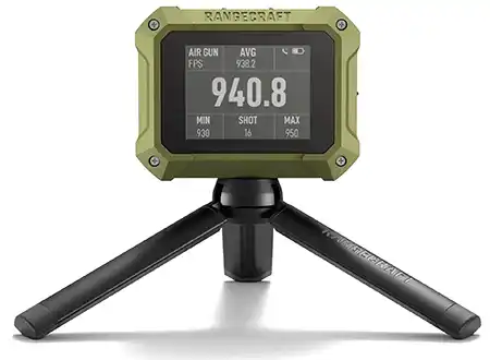 Athlon Rangecraft Velocity Pro radar shooting chronograph measuring bullet velocity