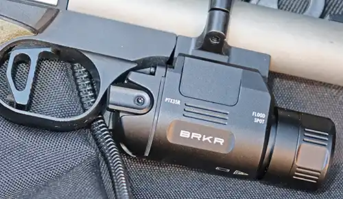 COAST PTX35R Snap Focus lens housing and control switch