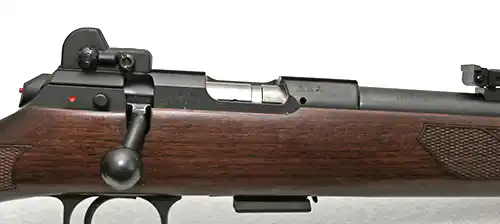 Rearward Tech Sights placement for longest CZ 457 Lux sight radius