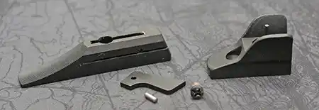 OEM CZ 457 Lux front sight and Tech Sights TSM200CZ replacement front sight