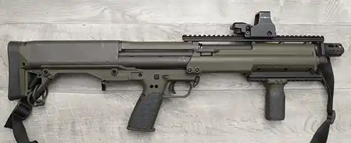 ODG Kel-Tec KSG before installing the Mesa Tactical SureShell Carrier and Rail