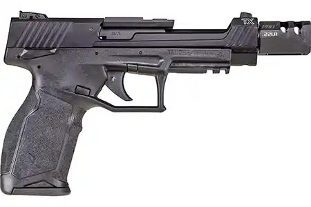 Taurus TX22 Competition SCR with compensator and fixed optic mount