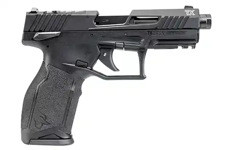Full-size Taurus TX22 T.O.R.O. optics-ready pistol